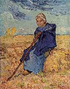 Vincent Van Gogh Die Hirtin France oil painting artist